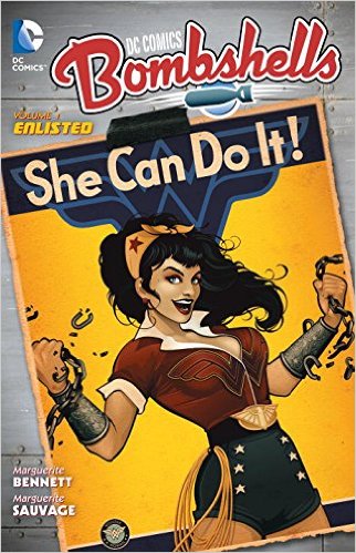 DC Bombshells Vol. 1: Enlisted cover