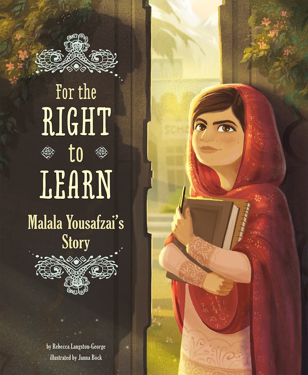 For the Right to Learn: Malala Yousafzai’s Story cover