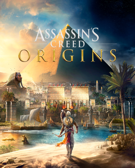 Assassin’s Creed: Origins (PS4 and Xbox One) cover