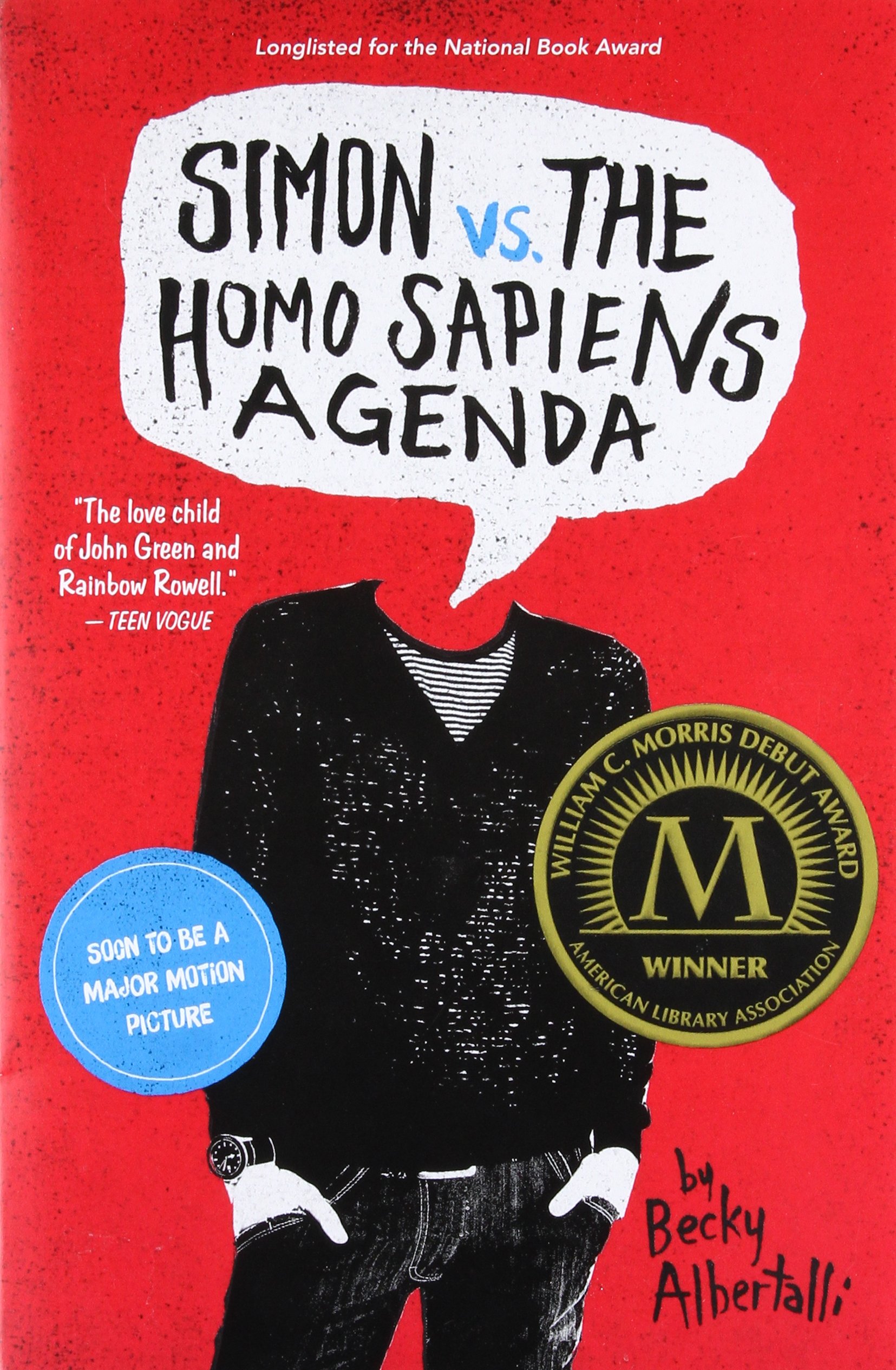 Simon vs the Homo Sapien Agenda cover