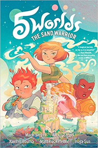 5 Worlds: The Sand Warrior cover