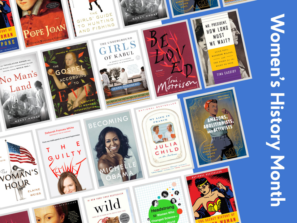 Women’s History Month: A Reading List for Adults cover