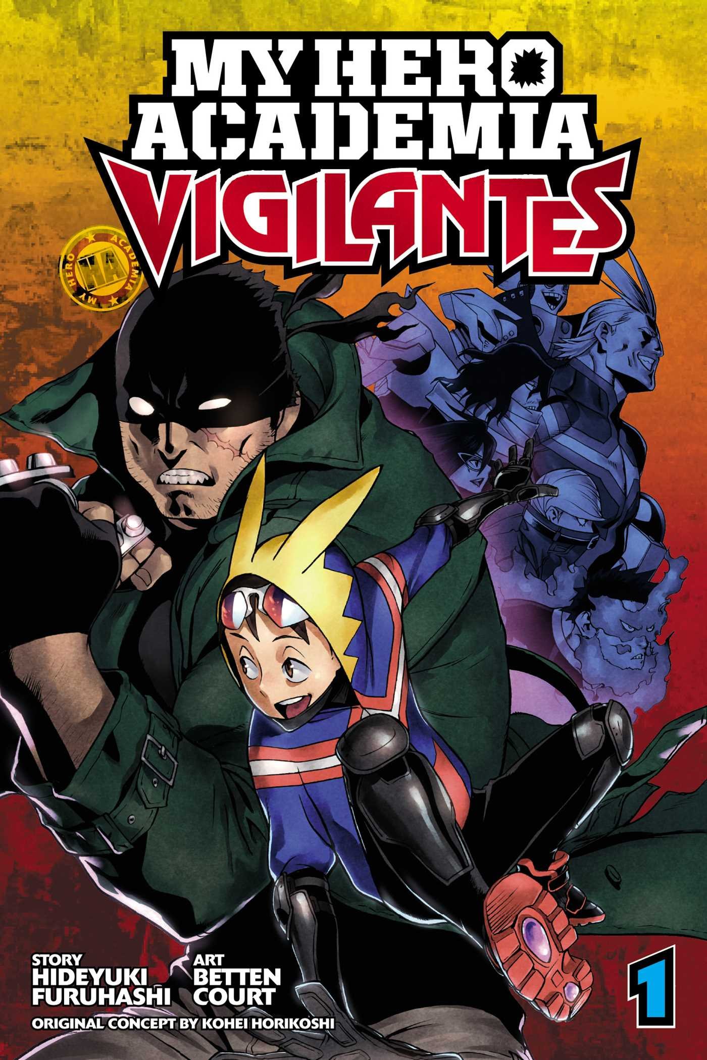 My Hero Academia Vigilantes cover