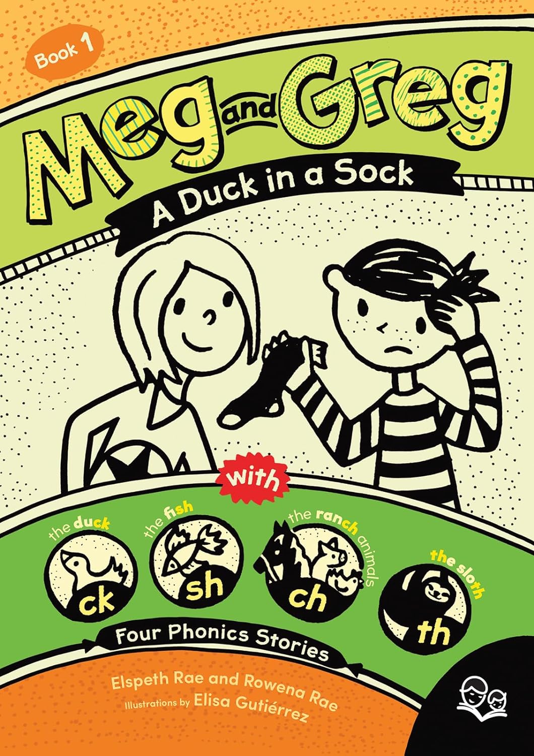 A Duck in a Sock: Four Phonics Stories cover