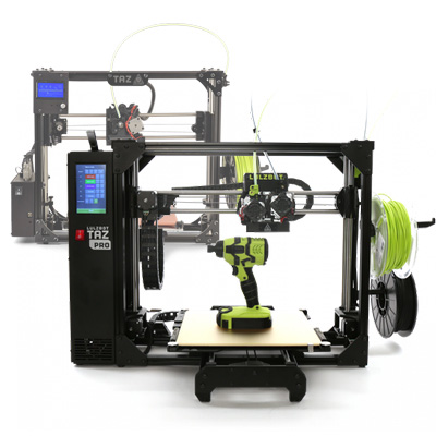 Lulzbot TAZ 3d printers