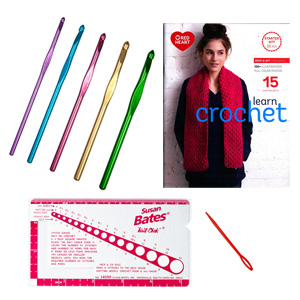 Crochet kit contents