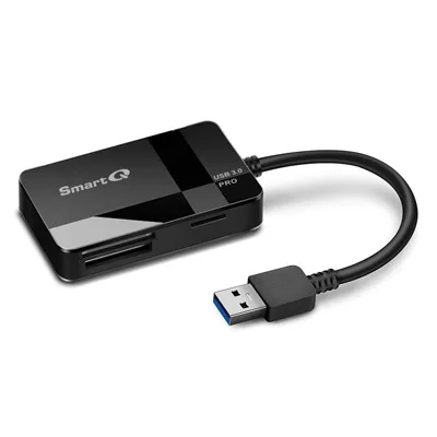  SD card reader with USB cable attached